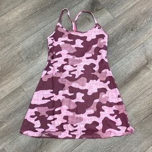 Sports dress with built in shorts